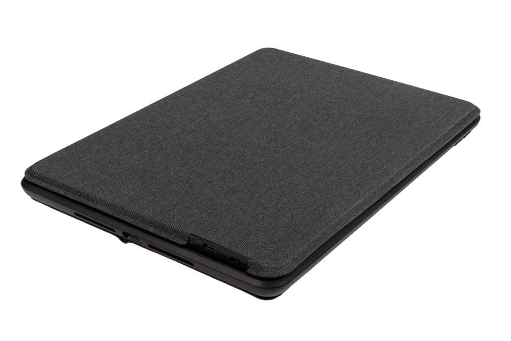 Bluetooth Tablet Tastatur Hülle - Apple iPad 10.2 Zoll (2019/2020/2021) - Dunkelgrau