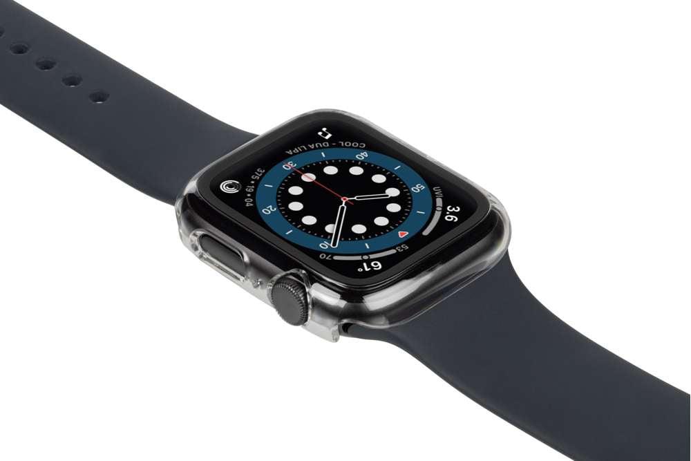 Full Body Case + Displayschutzfolie - Apple Watch Serie 4/5/6/SE - Transparent