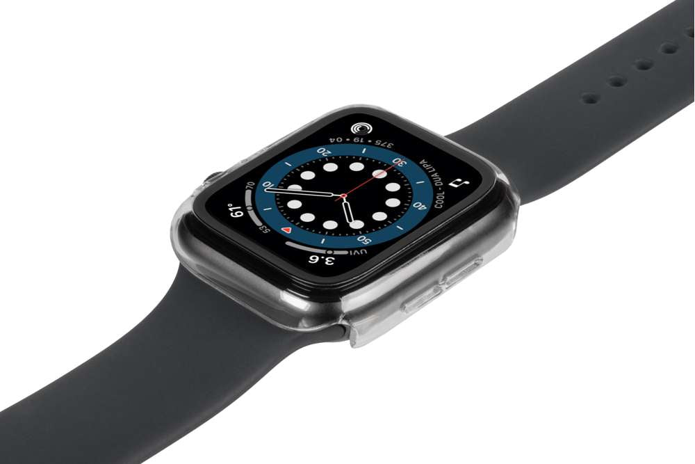 Full Body Case + Displayschutzfolie - Apple Watch Serie 4/5/6/SE - Transparent