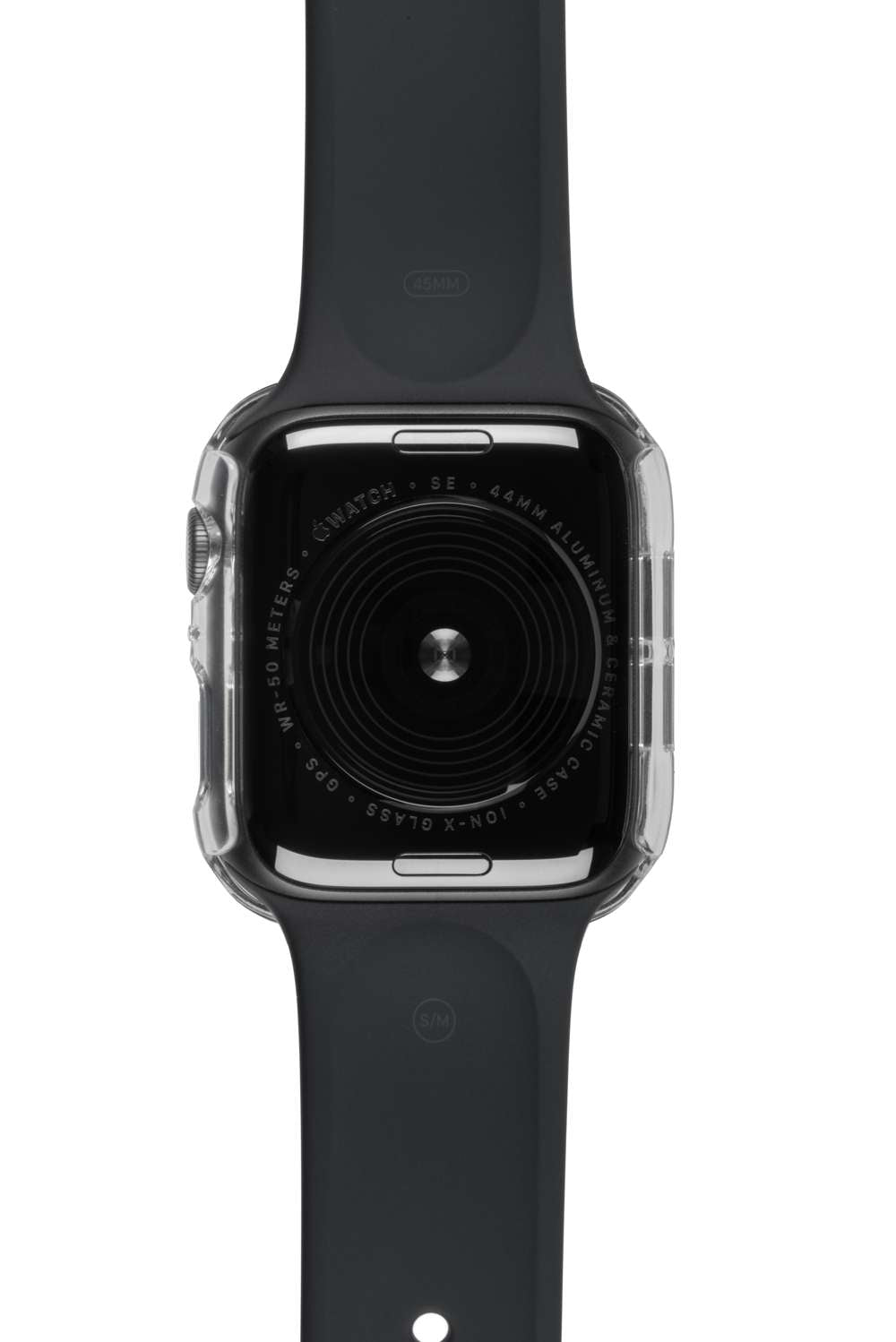 Full Body Case + Displayschutzfolie - Apple Watch Serie 4/5/6/SE - Transparent