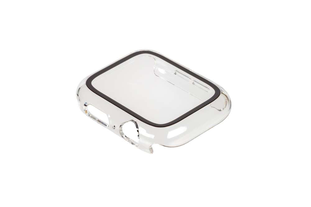 Full Body Case + Displayschutzfolie - Apple Watch Serie 4/5/6/SE - Transparent