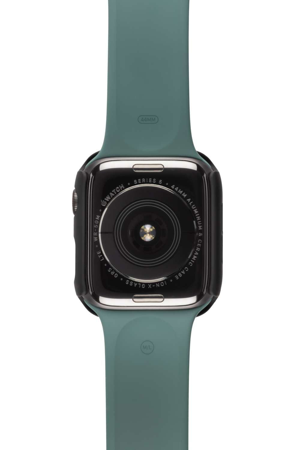 Full Body Case + Displayschutzfolie - Apple Watch Serie 4/5/6/SE - Schwarz