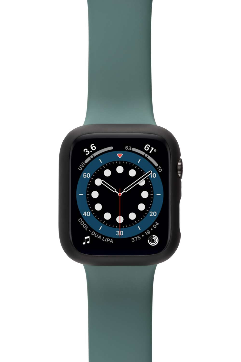 Full Body Case + Displayschutzfolie - Apple Watch Serie 4/5/6/SE - Schwarz