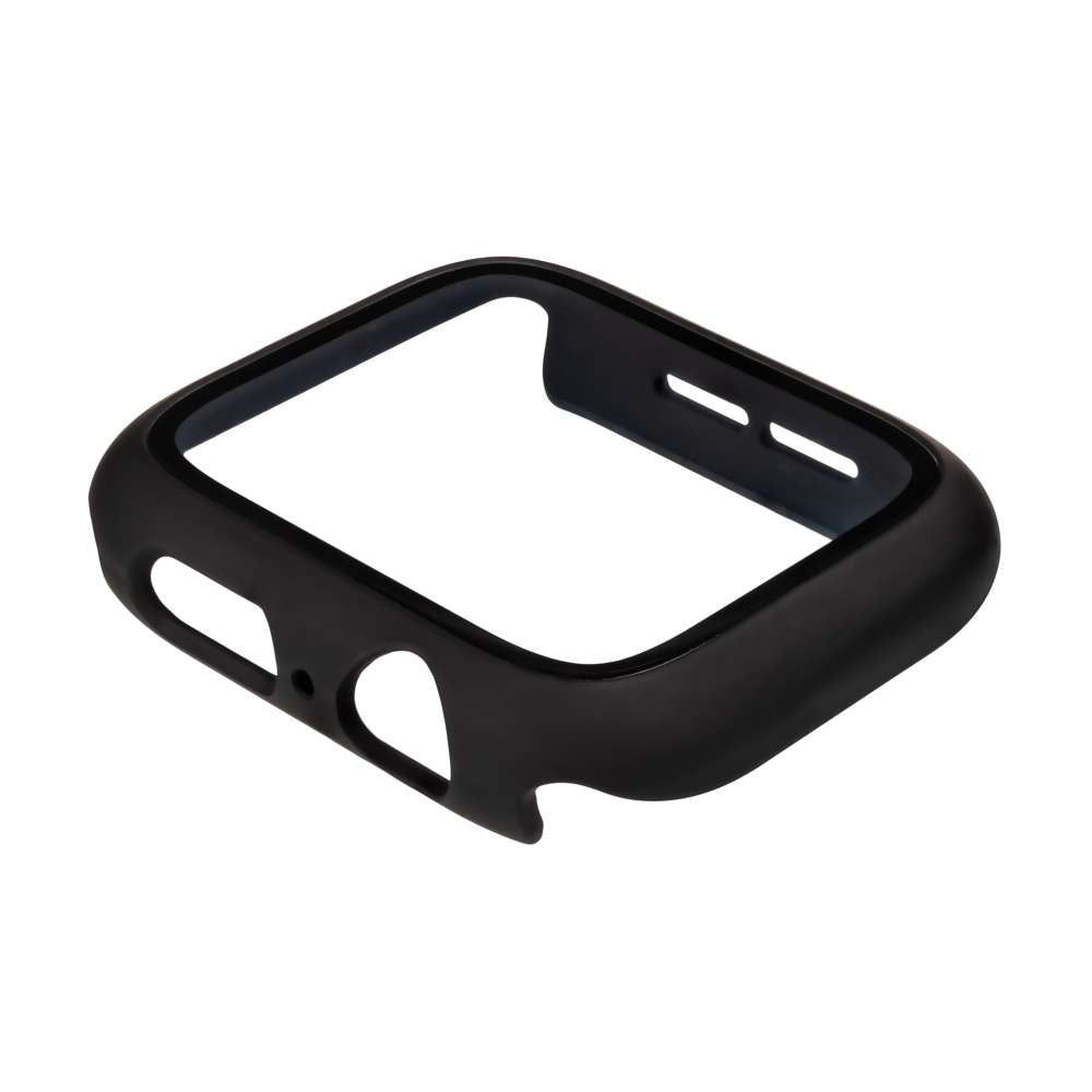 Full Body Case + Displayschutzfolie - Apple Watch Serie 4/5/6/SE - Schwarz