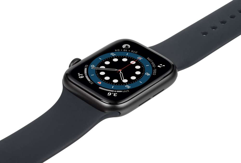 Full Body Case + Displayschutzfolie - Apple Watch Serie 4/5/6/SE - Transparent