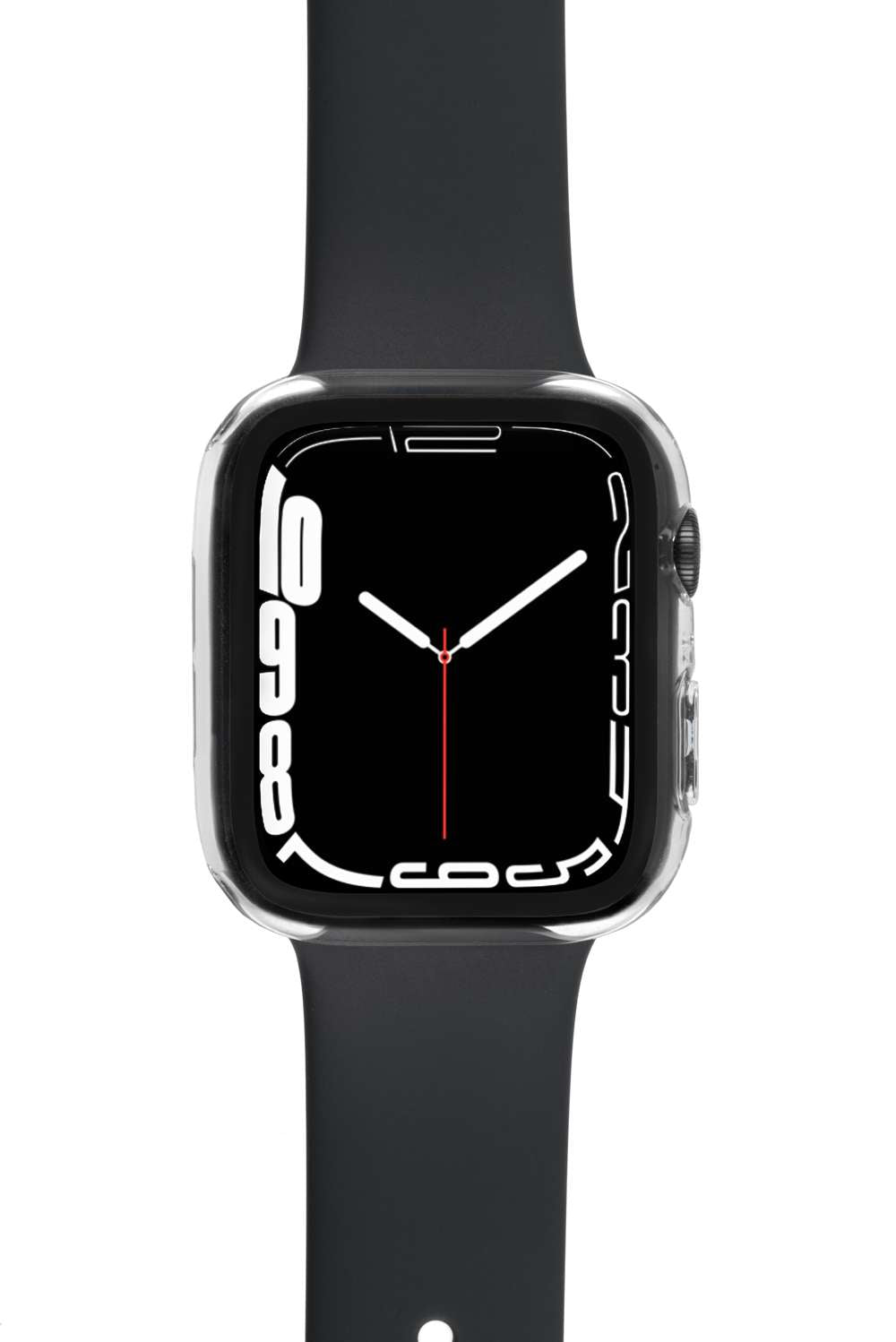 Full Body Case + Displayschutzfolie - Apple Watch Serie 7 - Transparent
