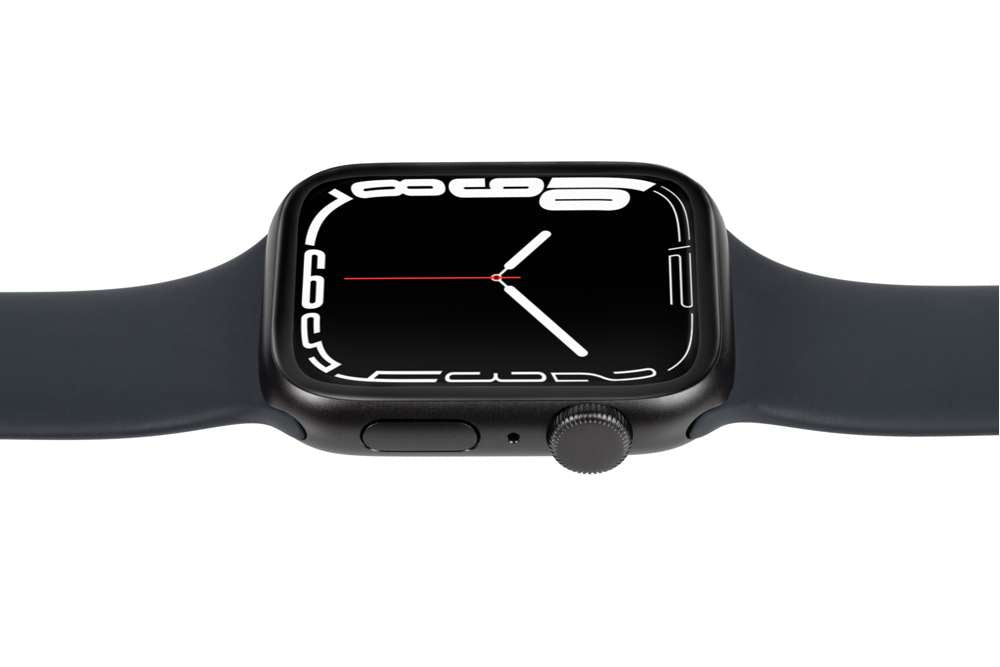 Full Body Case + Displayschutzfolie - Apple Watch Serie 7 - Transparent