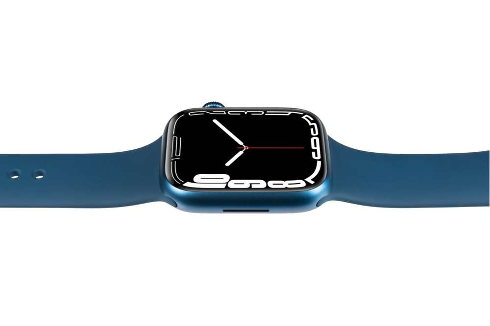 Full Body Case + Displayschutzfolie - Apple Watch Series 7 - Schwarz