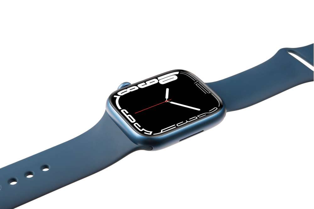 Full Body Case + Displayschutzfolie - Apple Watch Series 7 - Schwarz