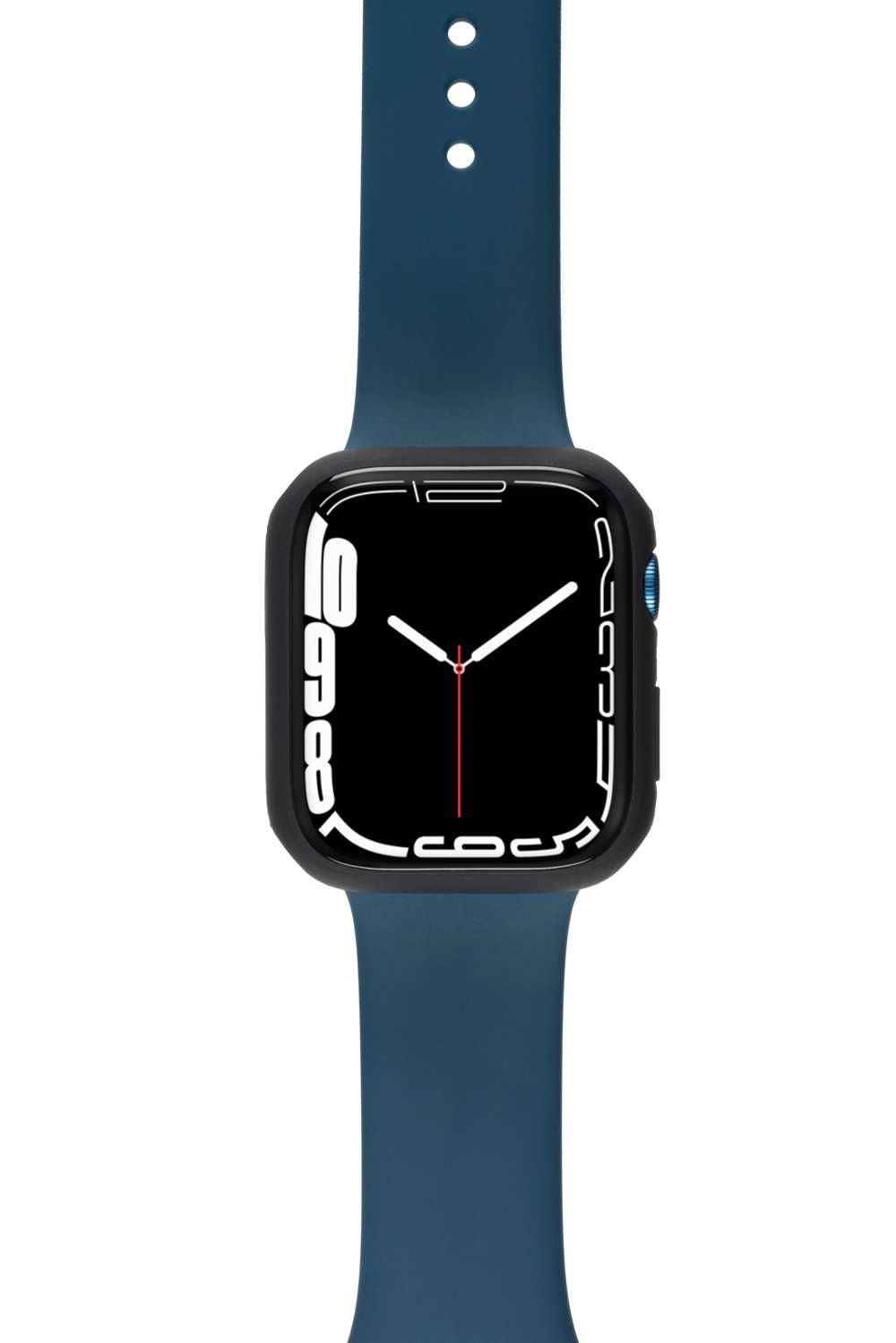 Full Body Case + Displayschutzfolie - Apple Watch Series 7 - Schwarz