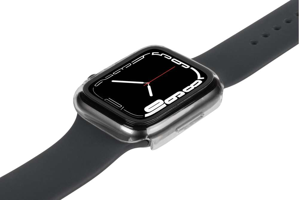 Full Body Case + Displayschutzfolie - Apple Watch Serie 7 - Transparent
