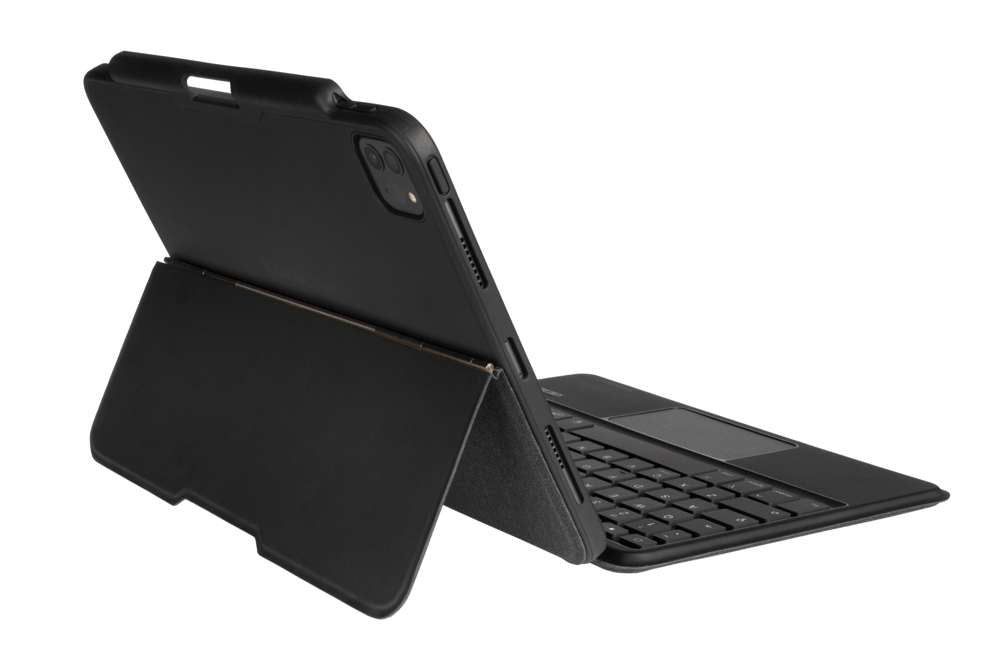 Bluetooth Tablet Tastatur Hülle - Apple iPad Pro 11 Zoll (2021) - Dunkelgrau