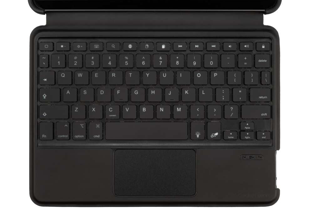 Bluetooth Tablet Tastatur Hülle - Apple iPad Pro 11 Zoll (2021) - Dunkelgrau