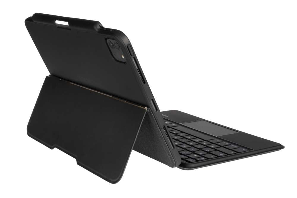 Bluetooth Tablet Tastatur Hülle - Apple iPad Pro 11 Zoll (2021) - Dunkelgrau