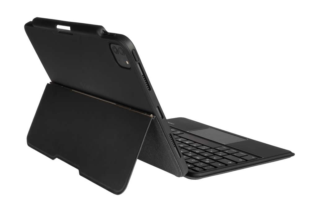Bluetooth Tablet Tastatur Hülle - Apple iPad Pro 11 Zoll (2021) - Dunkelgrau
