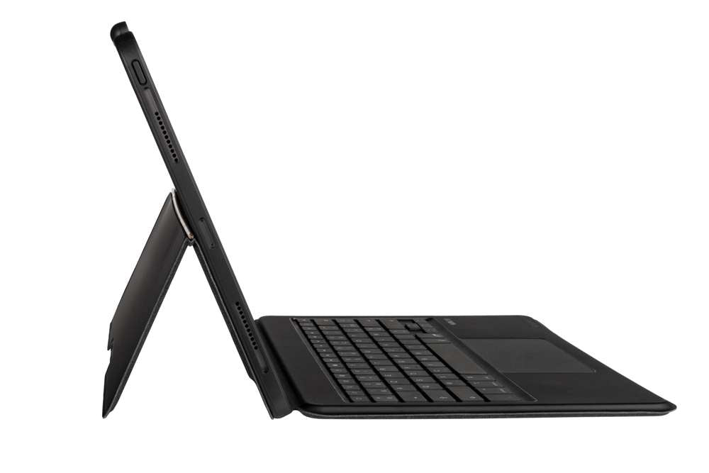 Bluetooth Tablet Tastatur Hülle - Apple iPad Pro 12.9 Zoll (2021) - Dunkelgrau