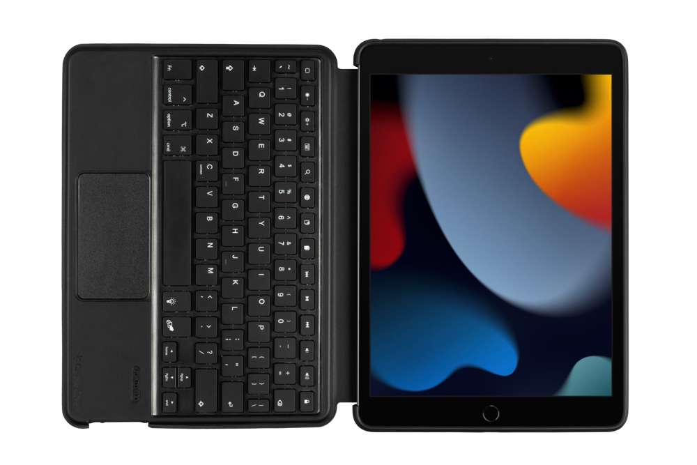 Bluetooth Tablet Tastatur Hülle - Apple iPad 10.2 Zoll (2019/2020/2021) - Dunkelgrau