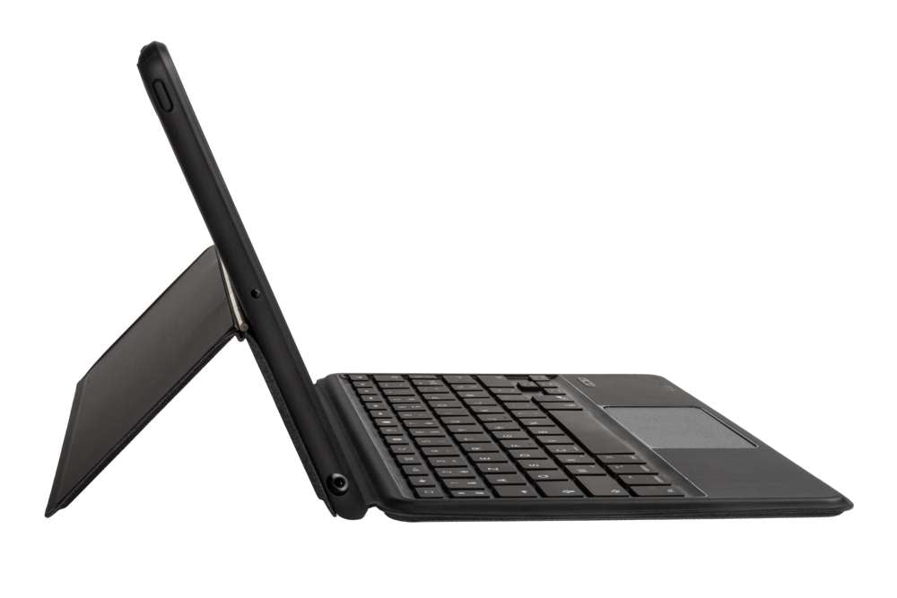 Bluetooth Tablet Tastatur Hülle - Apple iPad 10.2 Zoll (2019/2020/2021) - Dunkelgrau