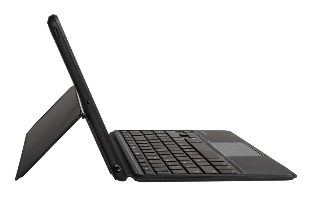 Bluetooth Tablet Tastatur Hülle - Apple iPad 10.2 Zoll (2019/2020/2021) - Dunkelgrau