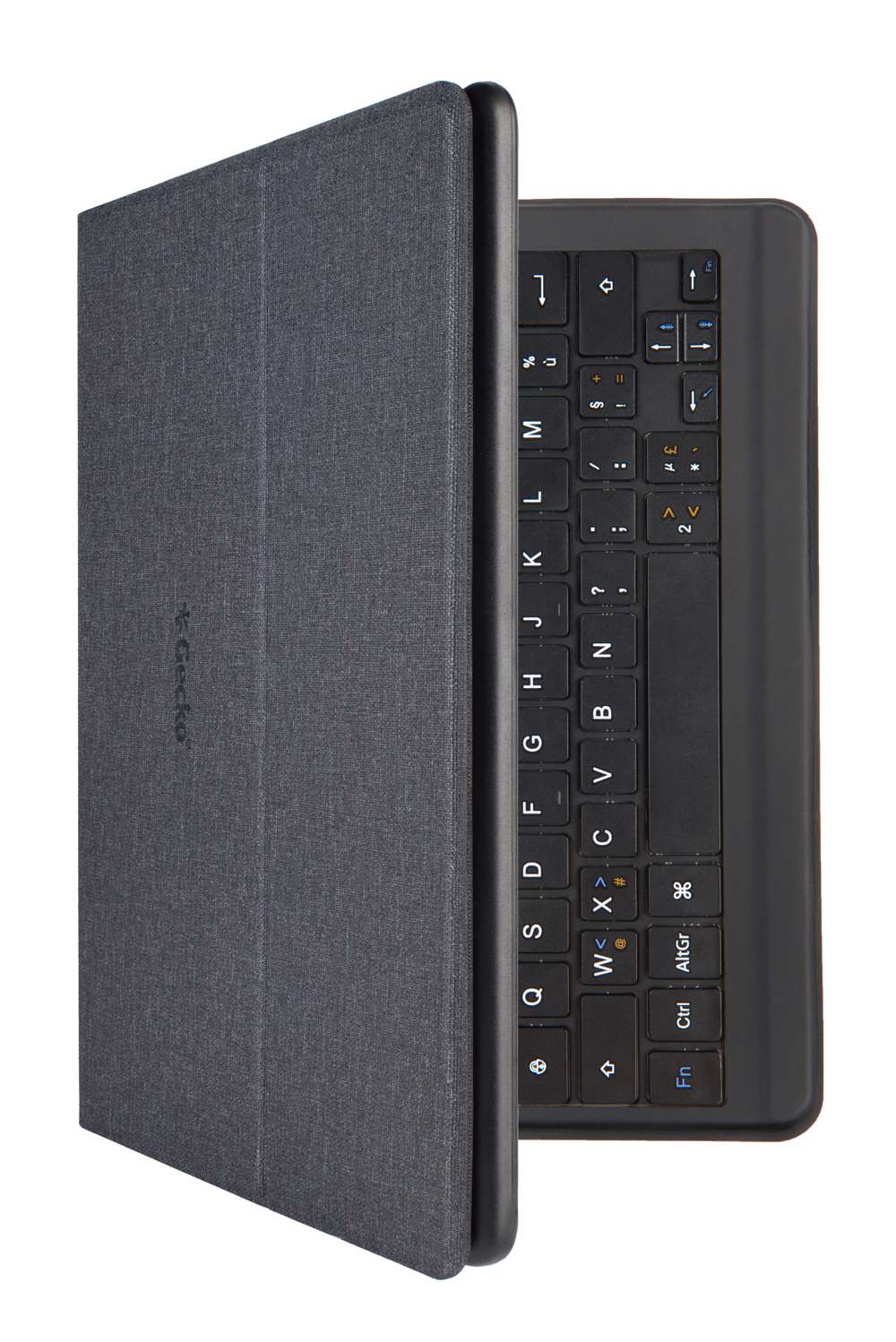 Bluetooth Tablet Tastatur Hülle - Apple iPad 9.7 Zoll (2017/2018) - Dunkelgrau