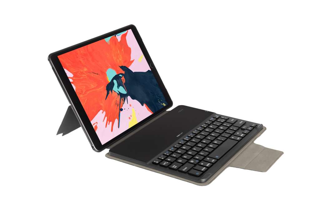 Bluetooth Tablet Tastatur Hülle - Apple iPad Air 10.5 Zoll (2019) & Apple iPad Pro 10.5 Zoll (2017) - Schwarz