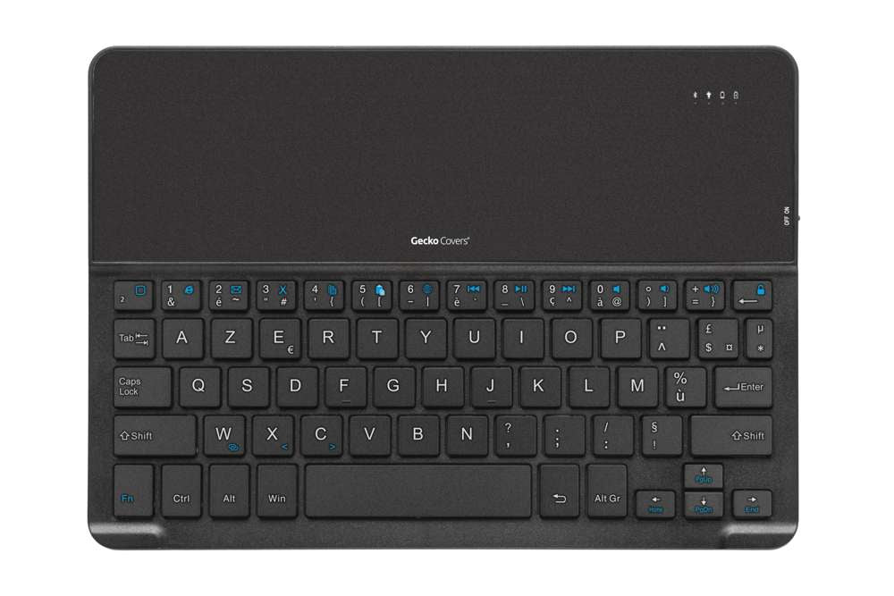 Bluetooth Tablet Tastatur Hülle - Apple iPad Air 10.5 Zoll (2019) & Apple iPad Pro 10.5 Zoll (2017) - Schwarz
