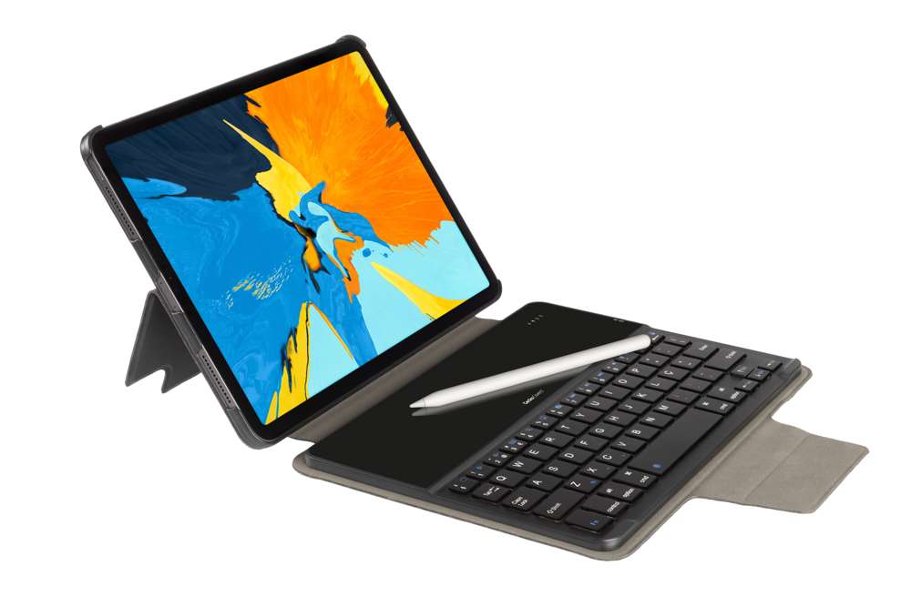 Bluetooth Tablet Tastatur Hülle - Apple iPad Pro 11 Zoll (2020/2021) - Schwarz