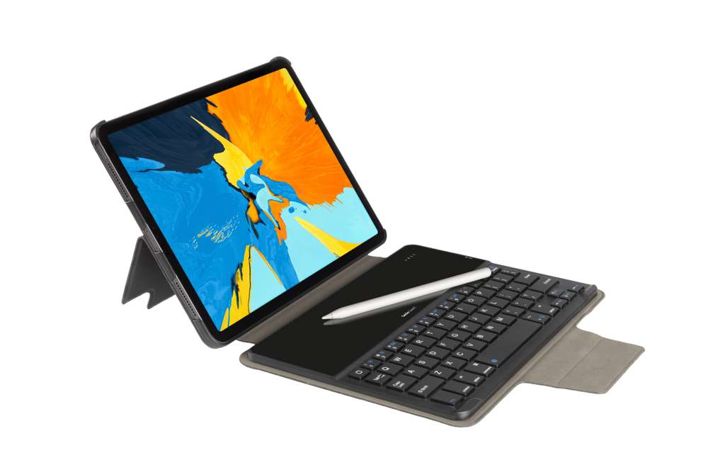 Bluetooth Tablet Tastatur Hülle - Apple iPad Pro 11 Zoll (2020/2021) - Schwarz