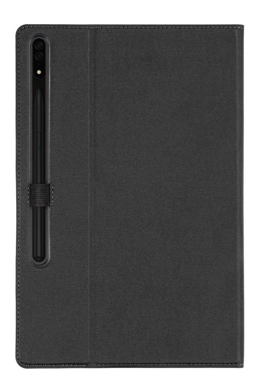 V11T63C1 - EasyClick 2.0 Tablet Hülle - Samsung Galaxy Tab S7 Plus 12.4 Zoll (2020) & Galaxy Tab S8+ 12.4 Zoll (2022) - Schwarz