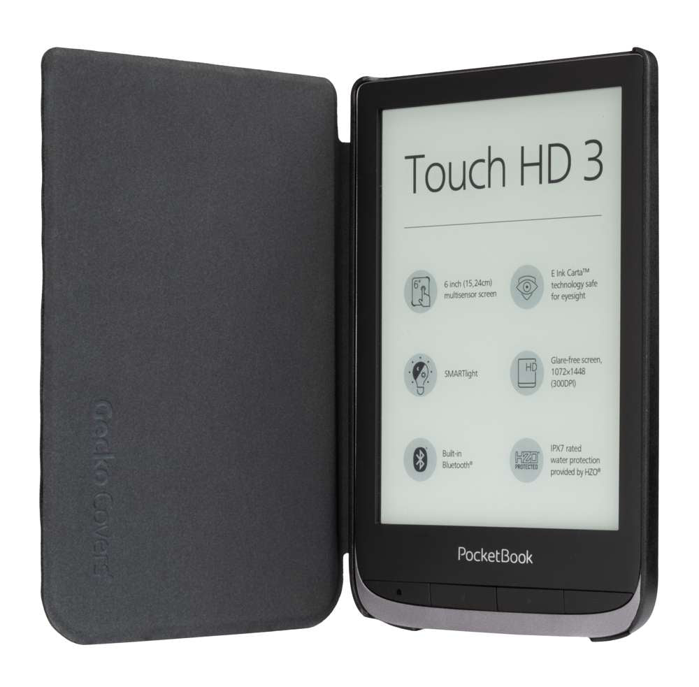 V27T01C1 - E-Reader case - PocketBook Touch HD 3 & Touch Lux 5 - Schwarz