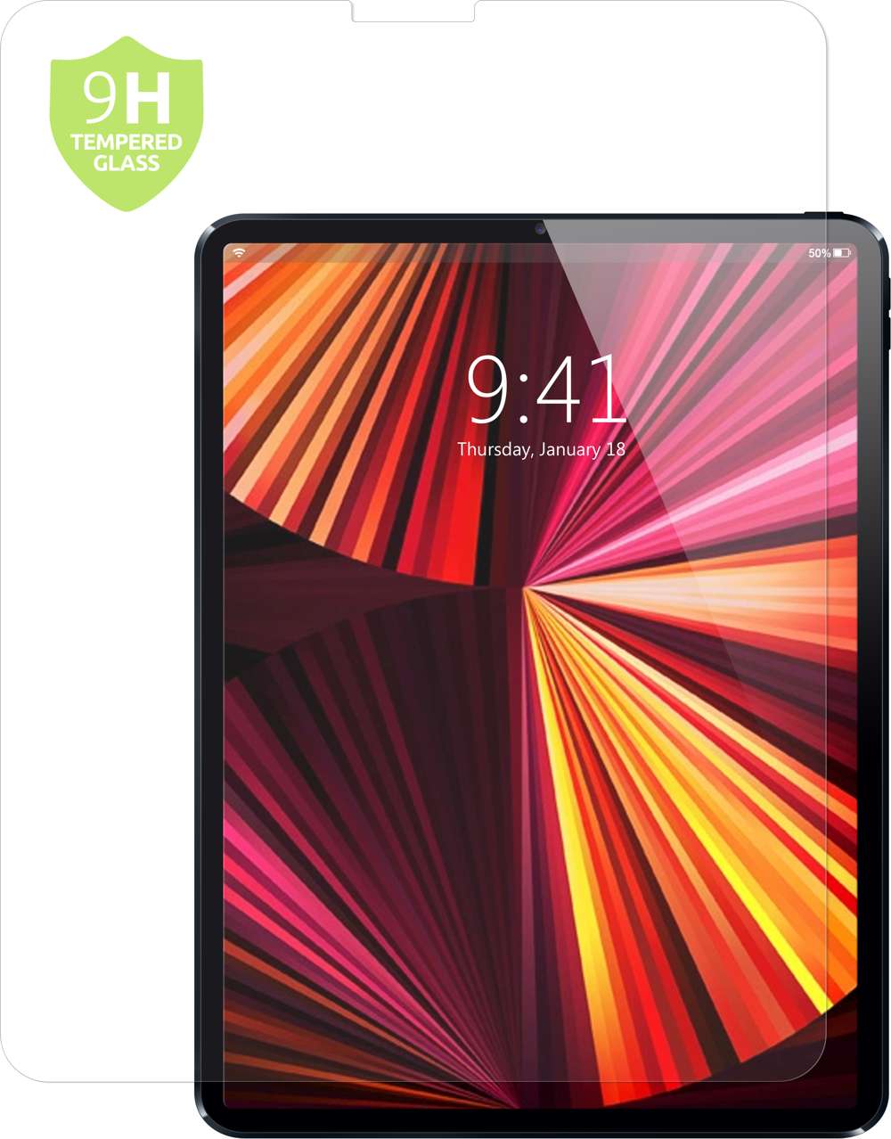 SCRV10T49 - Tablet Displayschutzfolie - Apple iPad Pro 12.9 Zoll (2018/2020/2021)