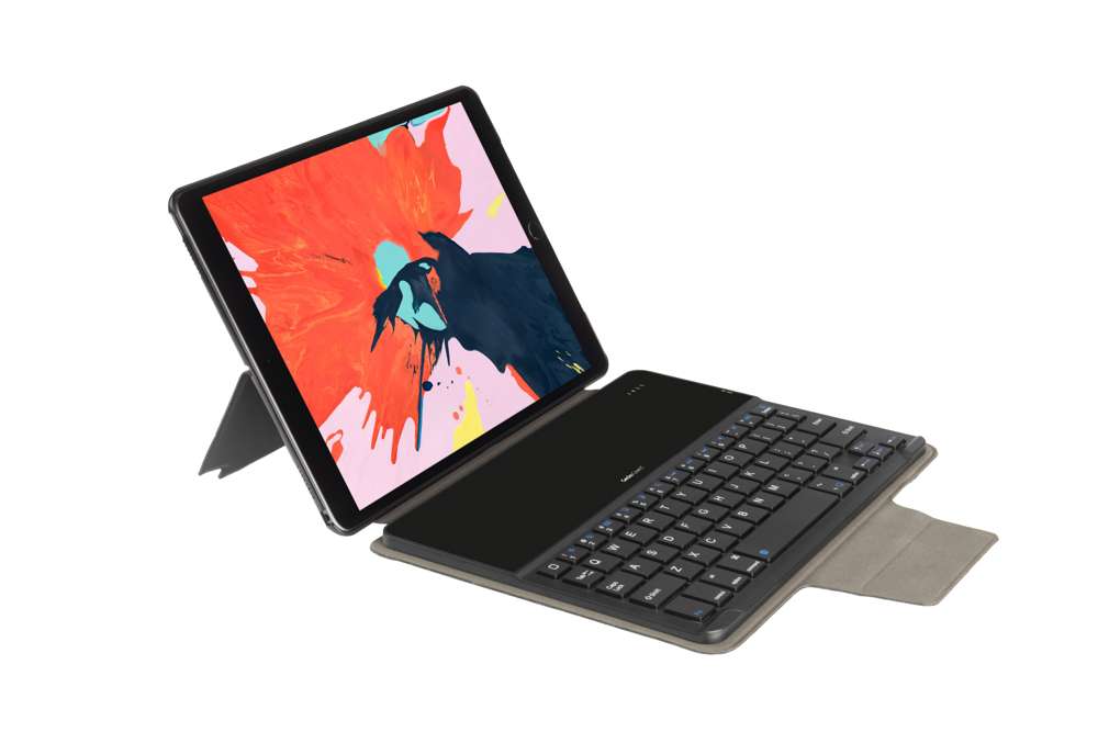 Bluetooth Tablet Tastatur Hülle - Apple iPad Air 10.5 Zoll (2019) & Apple iPad Pro 10.5 Zoll (2017) - Schwarz