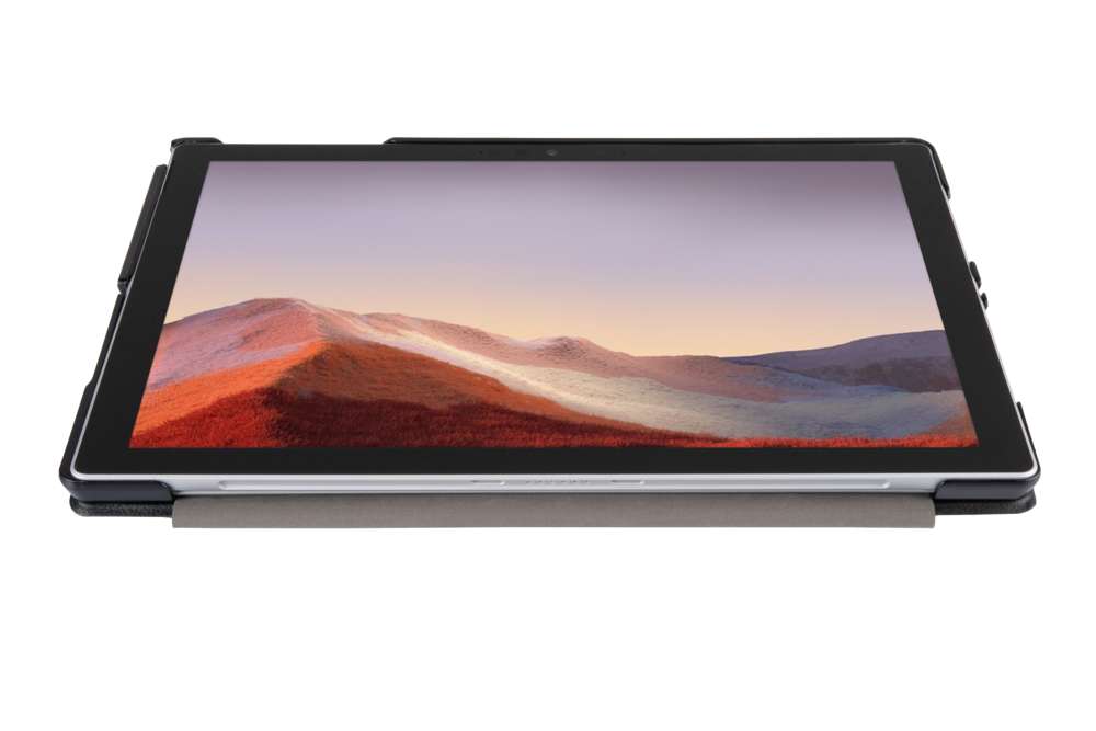 V20T10C1 -  EasyClick Tablet Hülle - Microsoft Surface Pro 7 12.3 Zoll (2019) - Schwarz