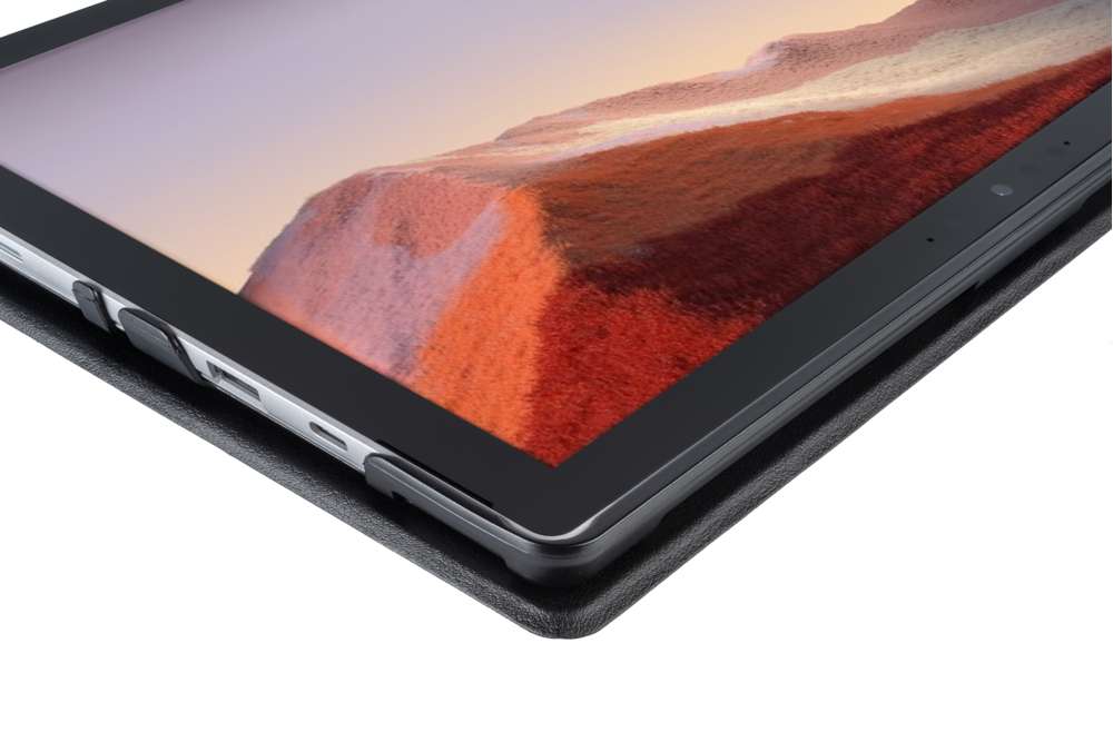 V20T10C1 -  EasyClick Tablet Hülle - Microsoft Surface Pro 7 12.3 Zoll (2019) - Schwarz