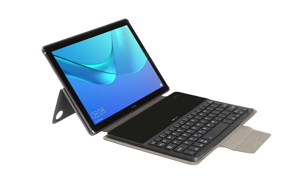Bluetooth Tablet Tastatur Hülle - Huawei Mediapad M5 (Pro) 10.8 Zoll (2018) - Schwarz