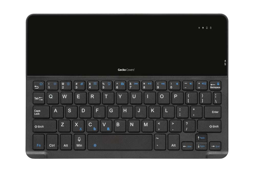 Bluetooth Tablet Tastatur Hülle - Huawei Mediapad M5 (Pro) 10.8 Zoll (2018) - Schwarz